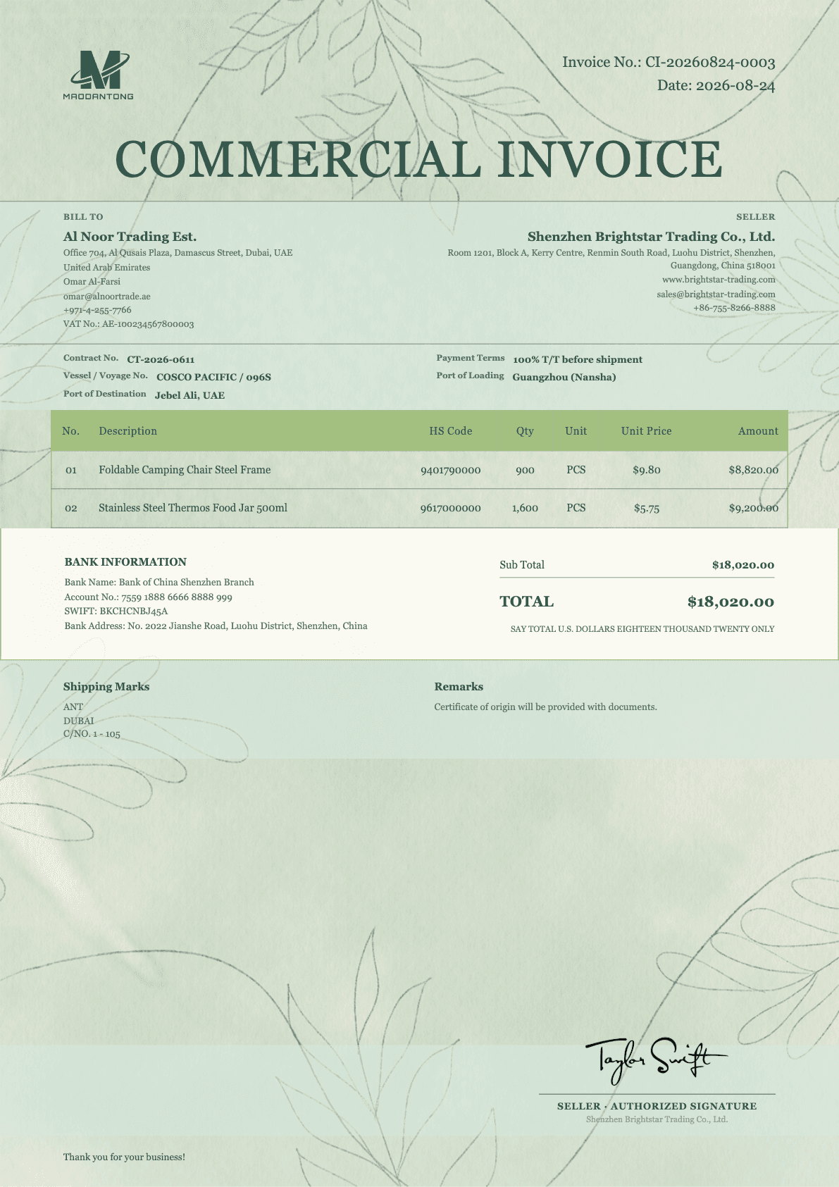 Landscaping Service · 模板展示图片